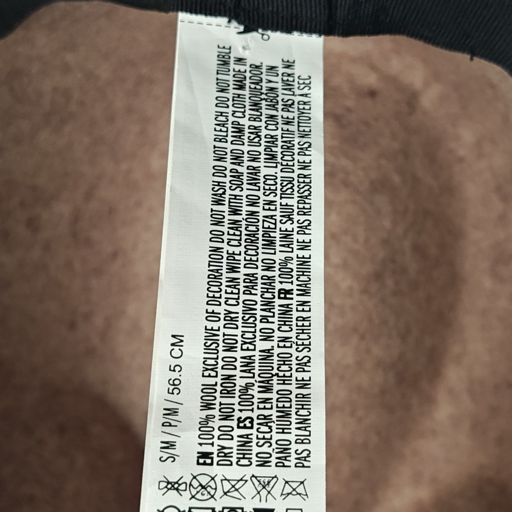 100% Wool Fedora Hat - image 2